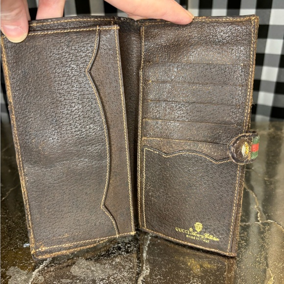 Gucci Sherry Line Vintage Wallet PROJECT WALLET - Picture 9 of 13